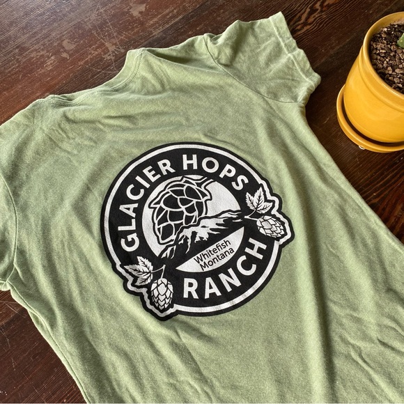 Glacier Hops Ranch Tee - Women’s Small - Picture 5 of 10